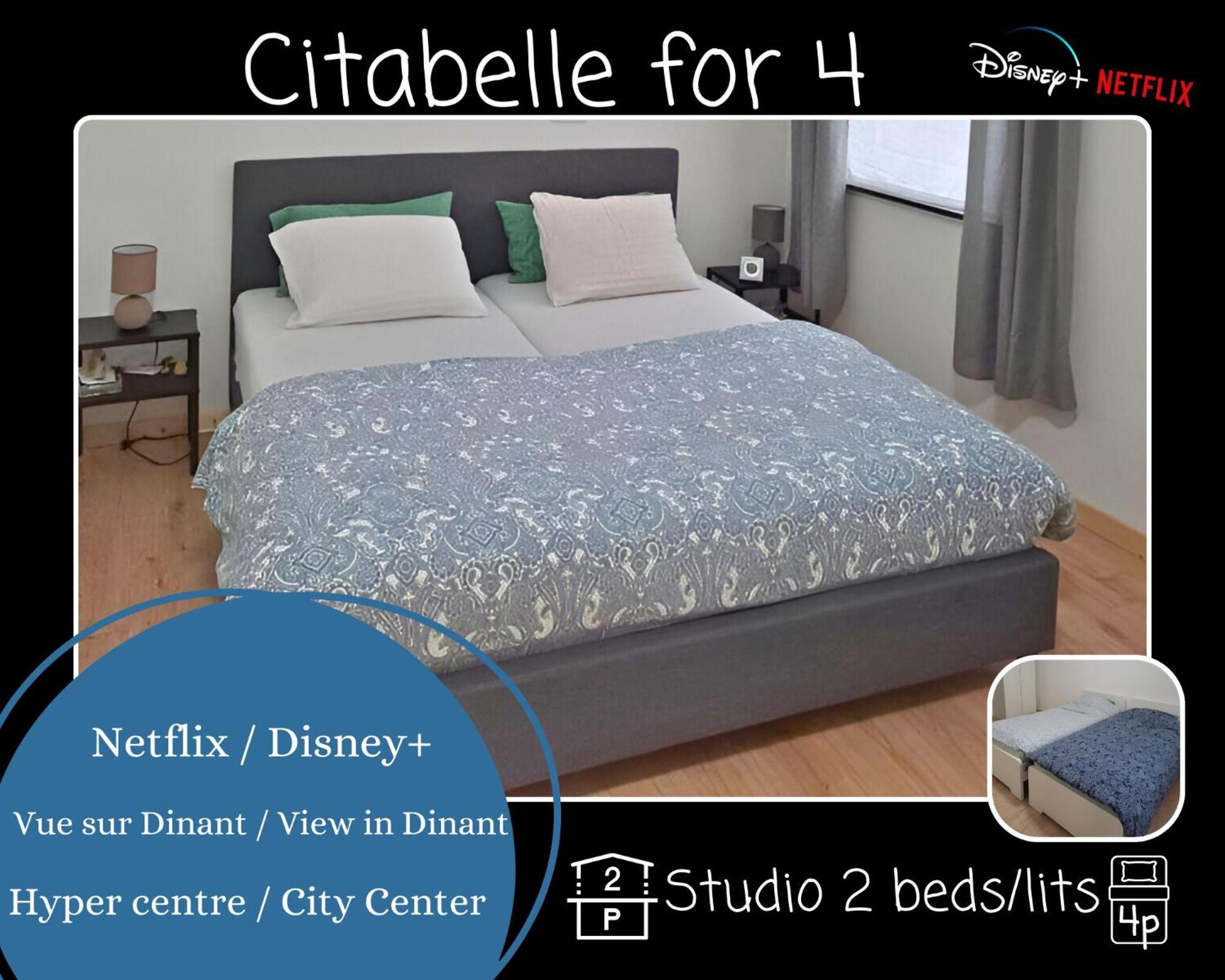 דינאן O Reflets - Citabelle For 4 - Studio 2 Rooms View "Citadelle" מראה חיצוני תמונה
